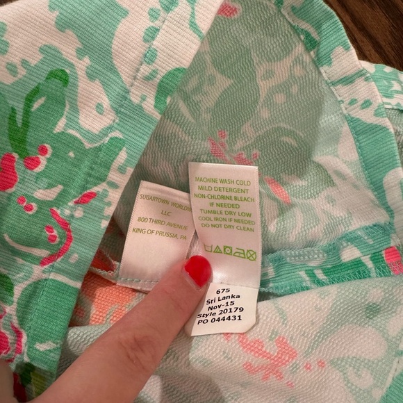 EUC Women’s Lilly Pulitzer Lenore Skort Size 8 - Picture 6 of 6